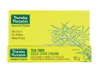 Pharmacy4Less Thursday Plantation Tea Tree Cold Sore Cream 10g offer