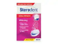 Pharmacy4Less Steradent Extra Strength Whitening 48 Tablets offer