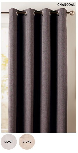 Spotlight Monte carlo blockout eyelet curtains offer