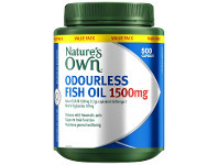 Chemist Warehouse Nature’s Own Odourless Fish Oil 1500mg 500 Capsules offer
