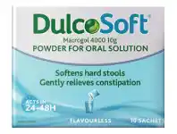 Chemist Warehouse DulcoSoft Powder for Oral Solution 10 Sachets offer