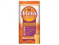 Chemist Warehouse Metamucil Psyllium Husk Powder Smooth Orange 114 Dose offer