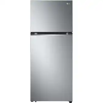 JB Hi-Fi Lg gt-5s 375l top mount fridge (stainless finish) offer