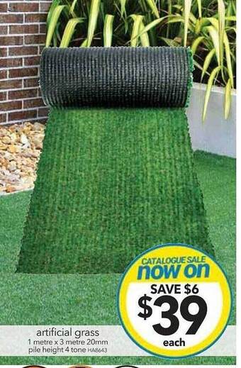 Cheap as Chips Artificial grass offer