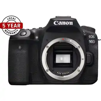 JB Hi-Fi Canon eos 90d dslr camera (body only) offer