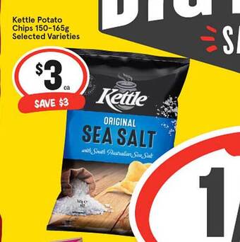 IGA Kettle potato chips offer