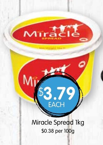 Spudshed Miracle Spread 1kg offer