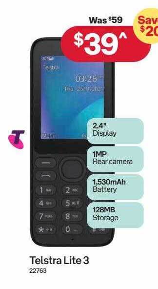 Australia Post Telstra lite 3 offer