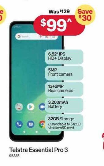 Australia Post Telstra essential pro 3 offer