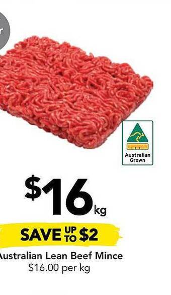 Drakes Australian lean beef mince offer