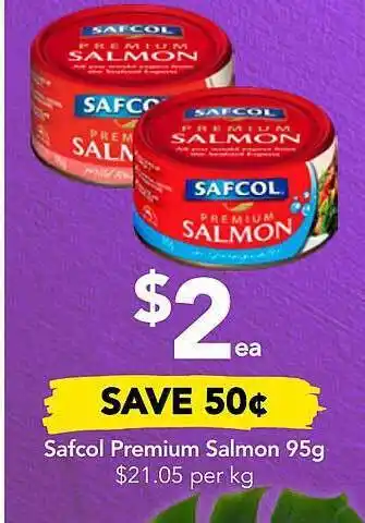 Drakes Safcol premium salmon offer
