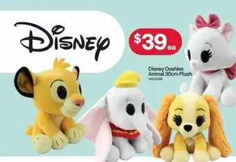 Australia Post Disney ooshies animal 30cm plush offer
