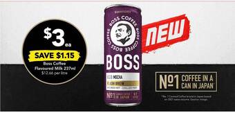 Drakes Boss coffee flavoured milk offer