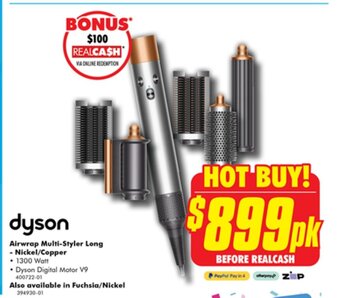 The Good Guys Airwrap Multi-Styler Long - Nickel / Copper offer