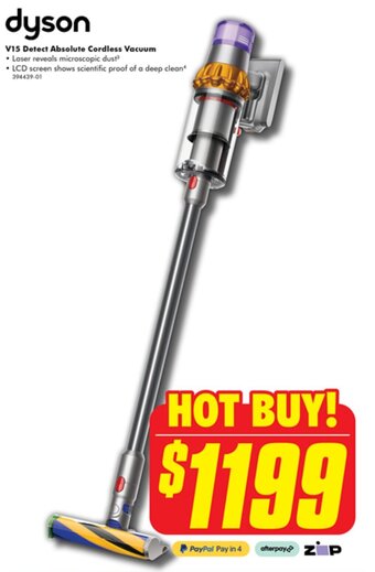 The Good Guys V15 Detect Absolute Cordless Vacuum offer