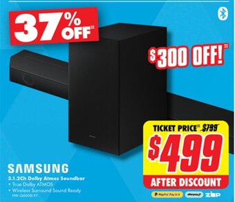 The Good Guys 3.1.2Ch Dolby Atmos Soundbar offer
