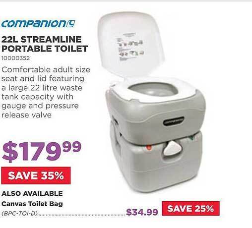 companion camping toilet