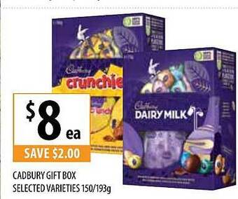 Supabarn Cadbury gift box offer