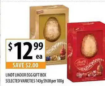 Supabarn Lindt lindor egg gift box offer