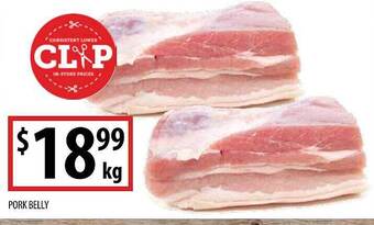 Supabarn Pork belly offer