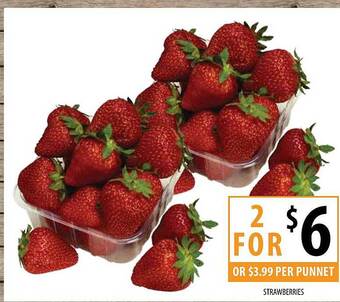 Supabarn Strawberries offer