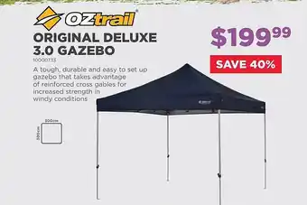 OZtrail Oztrail original deluxe 3.0 gazebo offer