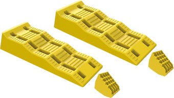 SuperCheap Auto Sca caravan leveller with chock offer