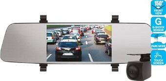 SuperCheap Auto Nanocam+ 5.5” hd front & rear mirror dash cam offer