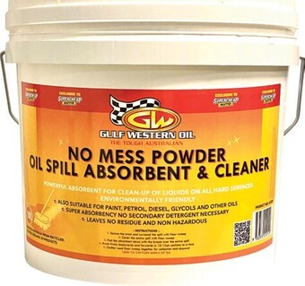 SuperCheap Auto Gulf western absorbent powder oil spill kit offer