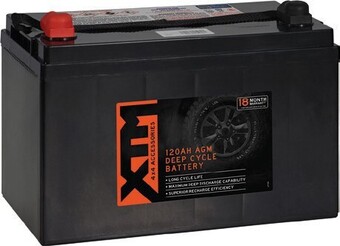 Xtm 4x4 accessories dc12-120ah agm deep cycle battery
