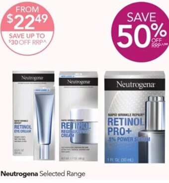 Terry White Neutrogena Selected Range offer