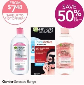 Terry White Garnier Selected Range offer