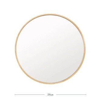 Pillow Talk Catori round wall mirror by habitat offer