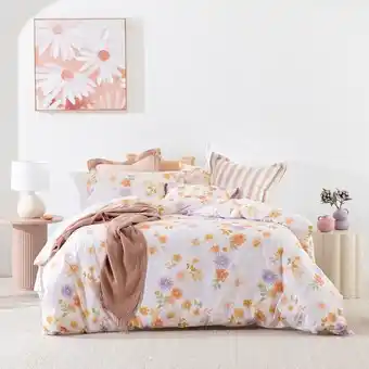 Pillow Talk Freda floral quilt cover set by essentials offer