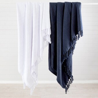 Pillow Talk Bondi extra large throw by habitat offer