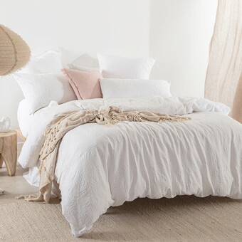 Pillow Talk Laguna palm quilt cover set by habitat offer