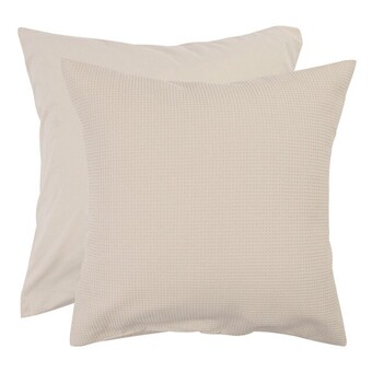 Pillow Talk Emerson washed natural european pillowcase by habitat offer