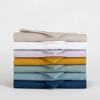 Pillow Talk 300 thread count cotton sheet set by habitat offer
