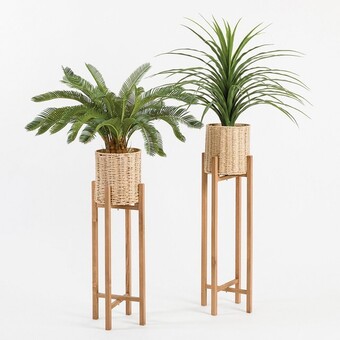 Pillow Talk Remy planter on stand by habitat offer