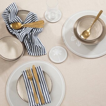Pillow Talk St lucia palm table setting range by m.u.s.e. offer