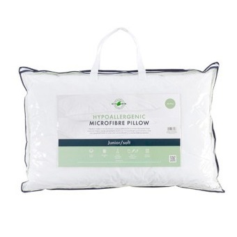 Pillow Talk Hypoallergenic microfibre junior/soft pillow by greenfirst® offer
