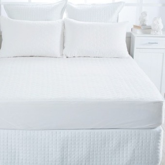Pillow Talk Cotton mattress protector by cotton select offer