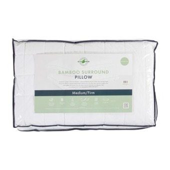 Bamboo surround medium/firm pillow by greenfirst®