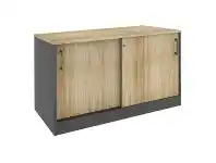 Xavier Sliding Door Credenza, 120cm