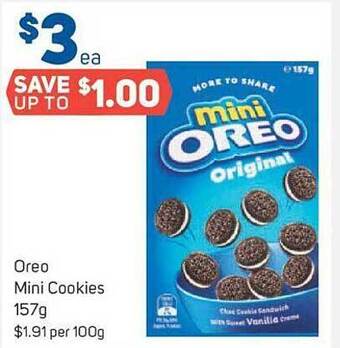 Foodland Oreo mini cookies offer