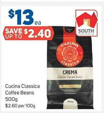 Foodland Cucina classica coffee beans offer
