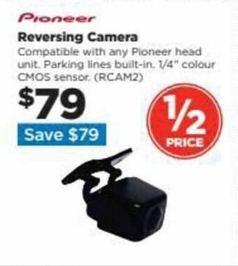Pioneer reversing camera