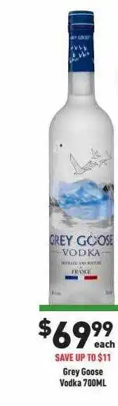 Liquor Legends Grey goose vodka offer