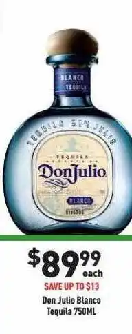 Liquor Legends Don julio blanco tequila offer