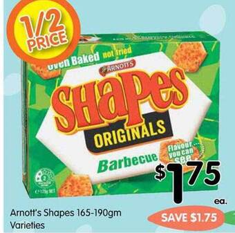 Spar Arnott's shapes offer